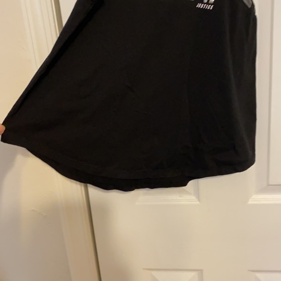 Justice Active Black Tank size 14/16 - Picture 3 of 9